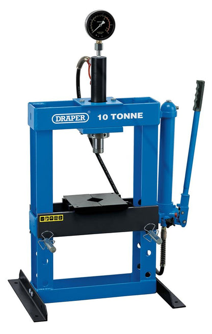 Draper HYDRAULIC BENCH PRESS 10 TONNE 70538 10 Tonne Bench Press
