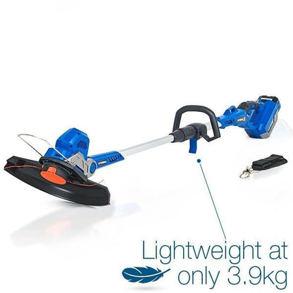 Hyundai HYTR40LI Cordless Grass Trimmer 40V Li-Ion Battery & Charger Brushcutter Garden Strimmer Brushcutter