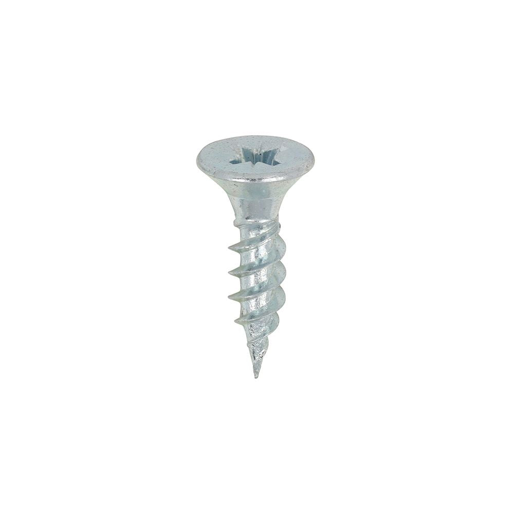 TIMCO Twin Woodscrew PZ2 CSK Zinc 10 x 3/4 Silver Pack 200