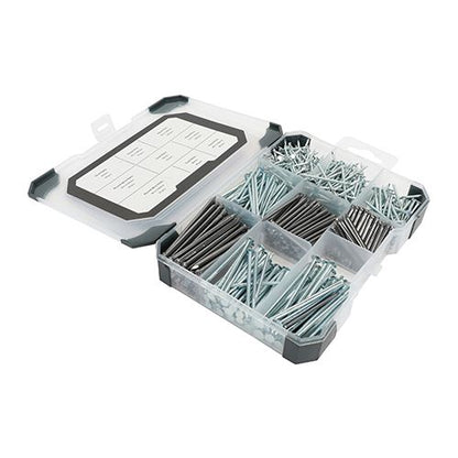 TIMCO Mix Pins & Nails Bright 495pcs Pack 1