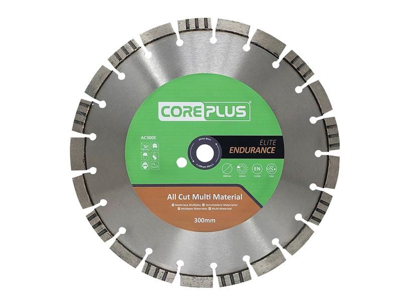 CorePlus CORDBAC300E AC300E Elite All Cut Multi-Material Diamond Blade 300mm