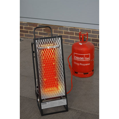 Sealey LPH35 Space Warmer Industrial Propane Heater 35,000Btu/hr | 35,000Btu/hr(10.25kW), Tip-Over Switch | 35,000Btu/hr(10.25kW) (Propane).