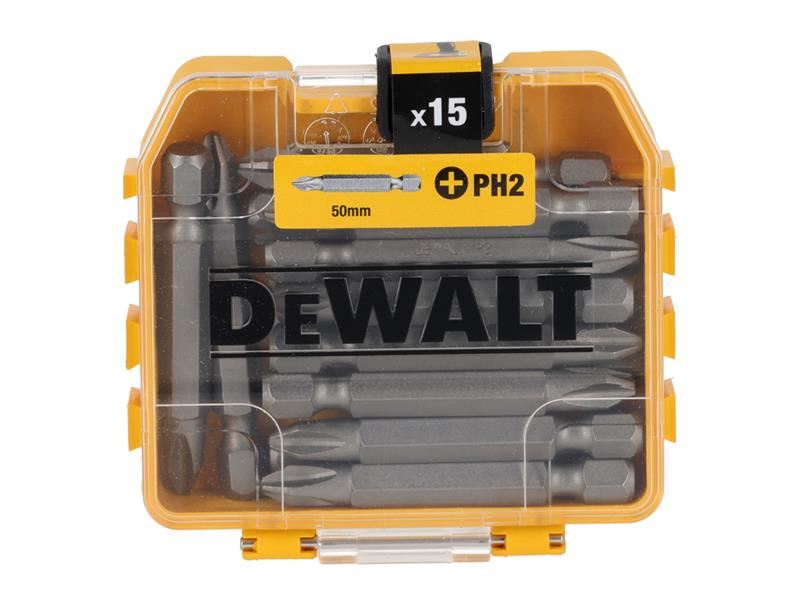 DeWalt Power Tools DT70912 Standard Bits PH2 x 57mm (Tic Tac of 15)