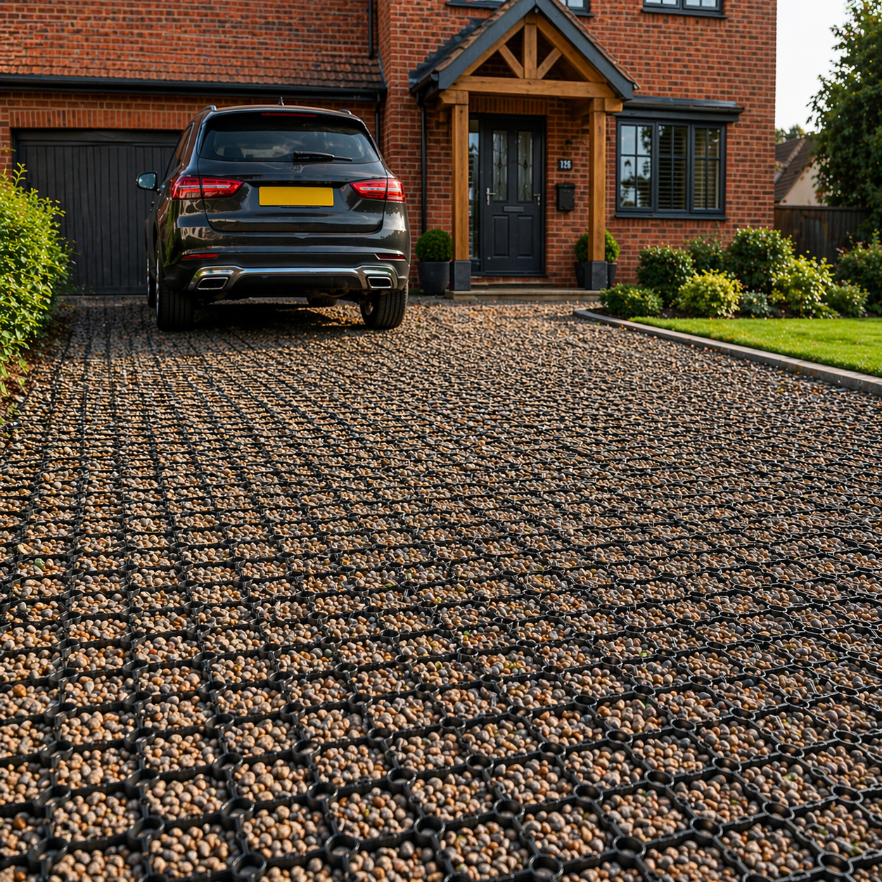 Yuzet Driveway Grid Gravel Grass Reinforcement Pavers Shed Base Car Park