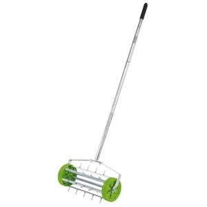 83983 Draper Rolling Lawn Aerator Spiked Drum, 450mm GLAWDD Sieves and Aerators Professional Trade DIY Workshop Garage Use