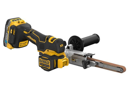 DeWalt DCM200E2T XR Brushless Band File 18V 2 x 1.7Ah POWERSTACK Li-ion