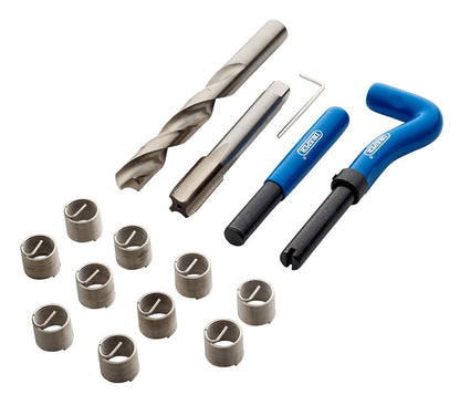 Draper M14X1.25 THREAD REPAIR KIT 03711 Metric Thread Repair Kit, M14 x 1.25 (15 Piece)