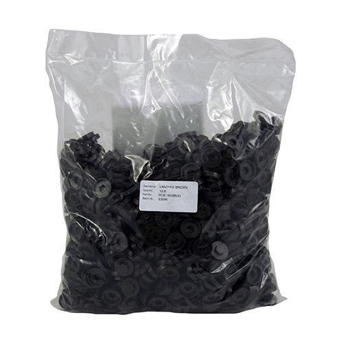 TIMCO Hex Cover Cap - Black 19mm Black Pack 1000