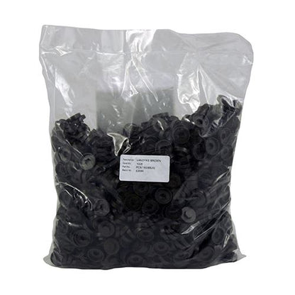 TIMCO Hex Cover Cap - Black 19mm Black Pack 1000