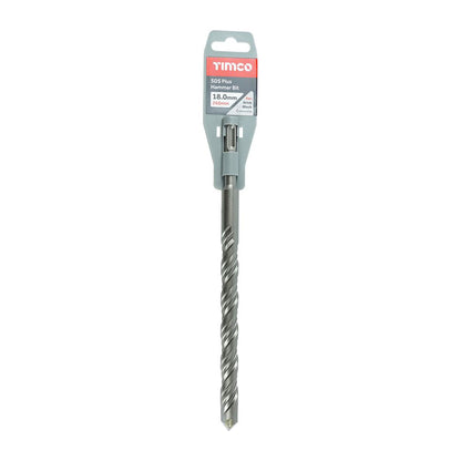 TIMCO SDS Plus Hammer Bit 18.0 x 260 Pack 1