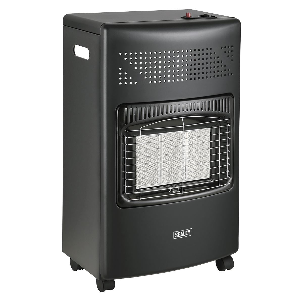 Sealey CH4200 Cabinet Gas Heater 4.2kW | 1.55/2.9/4.2kW(5,288-14,330Btu/hr) | Ceramic plaque cabinet heater ideal for office or home use.