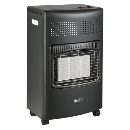 Sealey CH4200 Cabinet Gas Heater 4.2kW | 1.55/2.9/4.2kW(5,288-14,330Btu/hr) | Ceramic plaque cabinet heater ideal for office or home use.