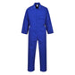 Portwest 2802 - Royal Blue Standard Coverall boiler suit sz Medium Regular