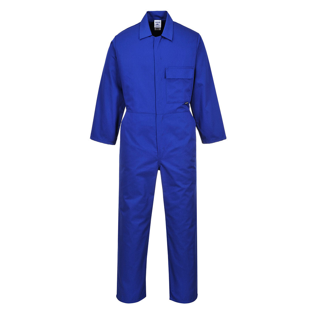 Portwest 2802 - Royal Blue Standard Coverall boiler suit sz Large Regular