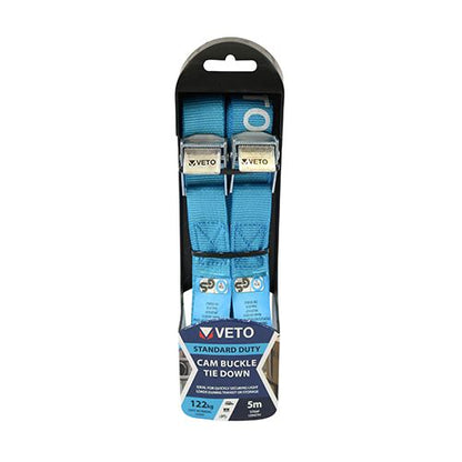 TIMCO Cam Buckle Standard 5m x 25mm Pack 2