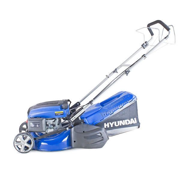 Hyundai HYM430SPER Petrol Lawn Mower 139cc 17"/43cm Electric Start Self Propelled Rear Roller Garden Mower Garden Grass Cutting