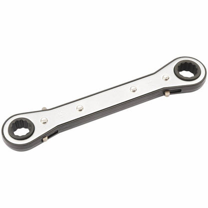 31996 Draper Ratcheting Ring Spanner, 15 x 17mm 651 Spanner/Wrench Ratchet Spanners Professional Trade DIY Workshop Garage Use