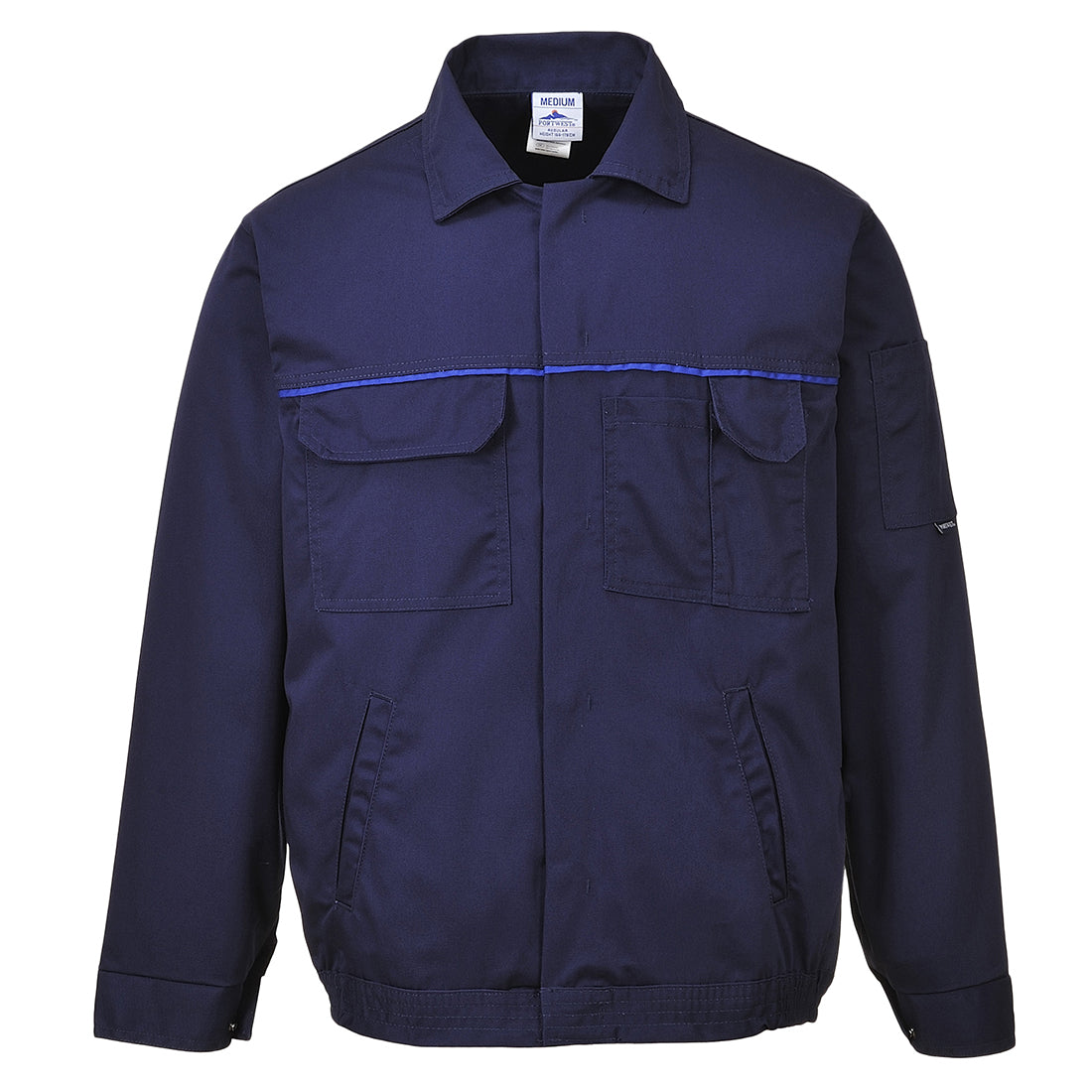 Portwest 2860 - Navy Classic Work Jacket Coat sz Small Regular