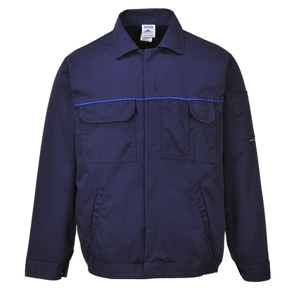 Portwest 2860 - Navy Classic Work Jacket Coat sz Medium Regular