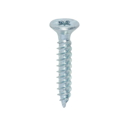 TIMCO Twin Woodscrew PZ2 CSK Zinc 8 x 1 Silver Pack 200