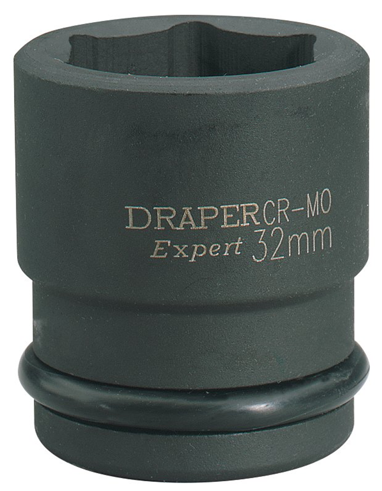 Draper 32MM IMPACT SOCKET 3/4DR 28743 HI-TORQÂ® Metric Impact Sockets, 3/4" Sq. Dr.