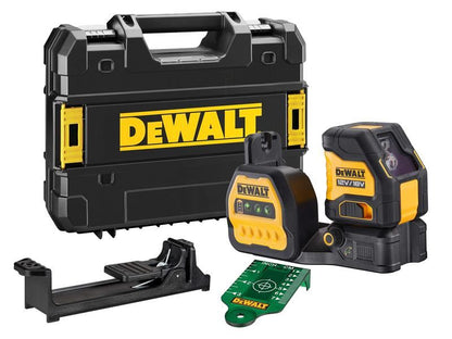 DeWalt DCE088NG18-XJ DCE088NG18 Cross Line Green Beam Laser 12/18V Bare Unit