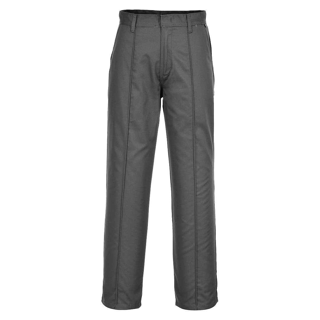 Portwest 2885 - Graphite Grey Preston Mens Work Trousers with Side Pockets sz 34" Regular