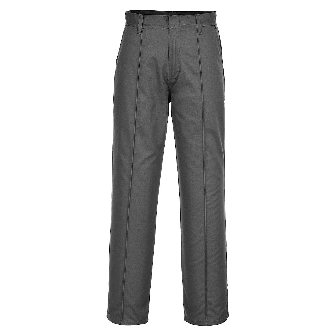 Portwest 2885 - Graphite Grey Preston Mens Work Trousers with Side Pockets sz 42" Regular