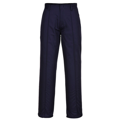 Portwest 2885 - Navy Preston Mens Work Trousers with Side Pockets sz 28" Regular