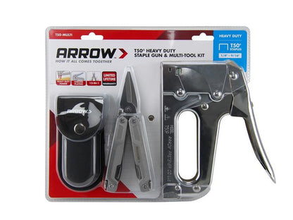 ARR AT50 Staple Gun with FREE Multi Tool