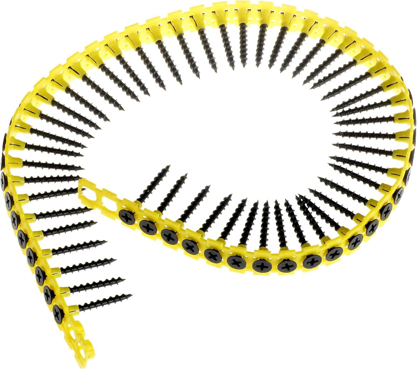 TIMCO Collated Drywall Coarse Thread Bugle Head Black Screws - 3.5 x 55 Tub OF 800 - 00055CDRYTUB