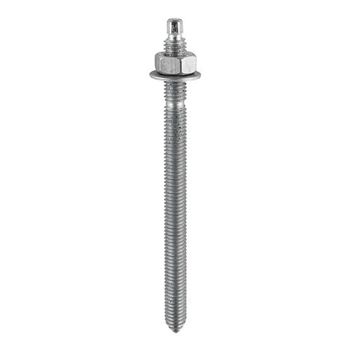TIMCO Chemical Anchor Stud HDG nan M16 x 190 Pack 10.0