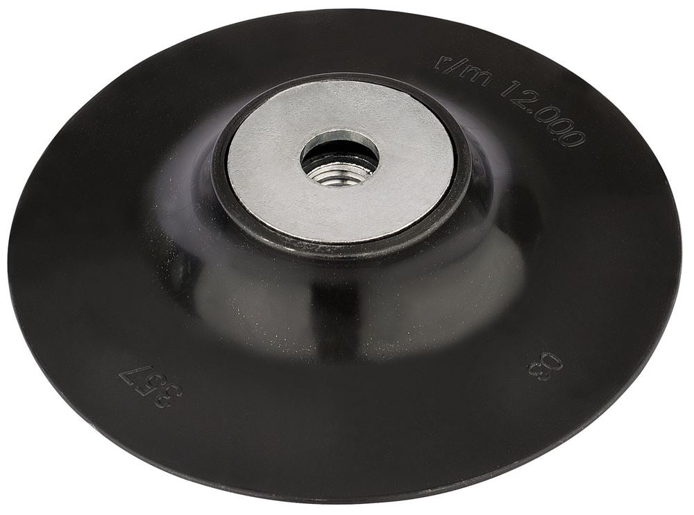 Draper 125MM RUBBER BACKING PAD 58620 58620 Backing Pads