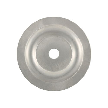 TIMCO LRG Metal Insulation Disc Zinc 70mm Silver Pack 100