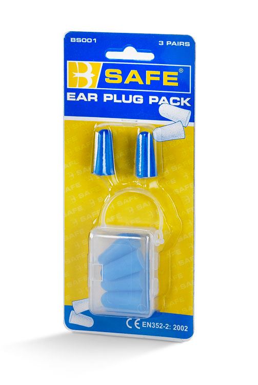 Beeswift - B-SAFE EAR PLUGS 3/PACK - Blue