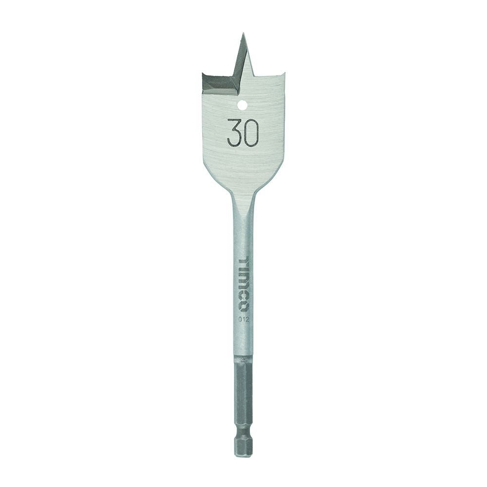 TIMCO Flat Wood Bit 30.0 x 152 Pack 1