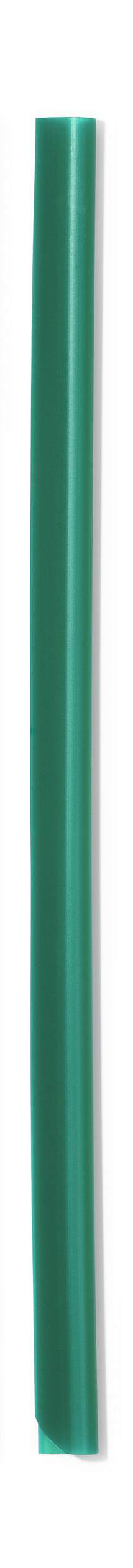 Durable SPINE BAR 60 Sheet Binding Bar for Unpunched Docs | 100 Pack | A4 Green