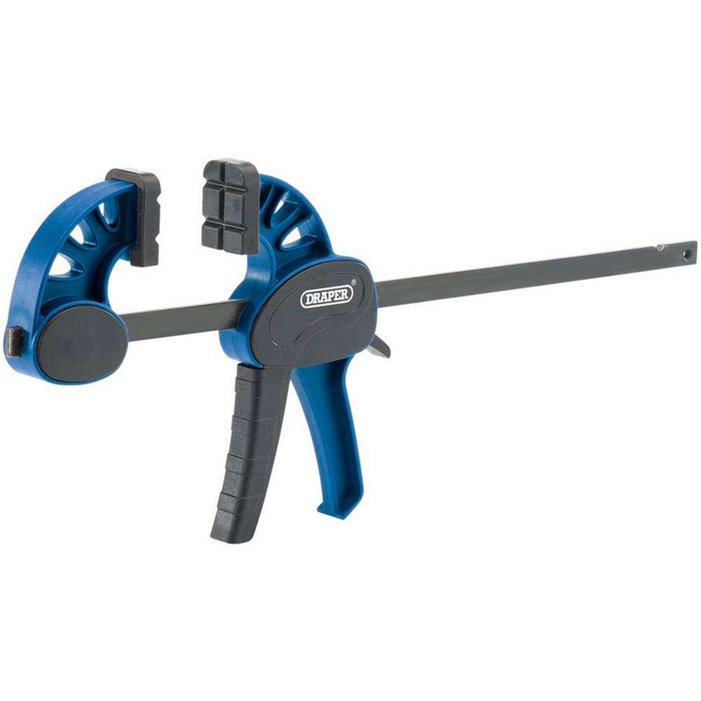 25368 Draper Dual Action Clamp, 450mm RBSC Work Light Speed Cramps Professional Trade DIY Workshop Garage Use
