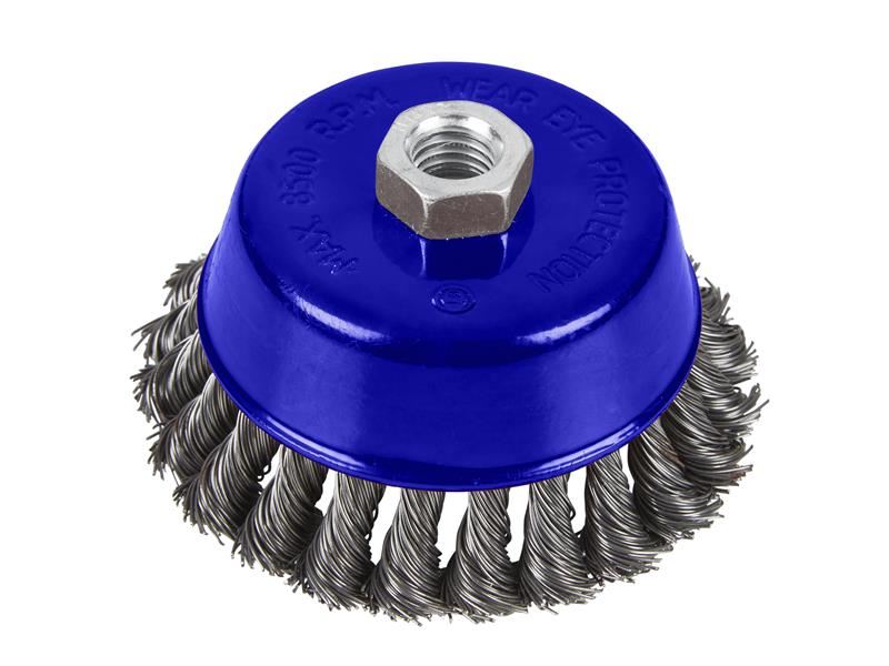 B/S Twist Knot Cup Brush 100mm M14 X 2