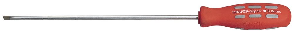 67851 Draper Expert Expert Plain Slot Parallel Tip Mechanics Screwdriver, 150 x 3.2mm Mechanics Screwdrivers Professional Trade DIY Workshop Garage