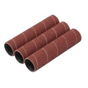 08403 Draper Aluminium Oxide Sanding Sleeves, 25 x 115mm, 80 Grit (Pack of 3) SSAO3 Professional Trade DIY Workshop Garage Use