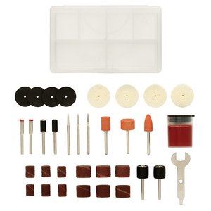 Draper 32PCS ACCESSORIES SET 08954 Accessories Set for D20 Engraver/Grinder (32 Piece)