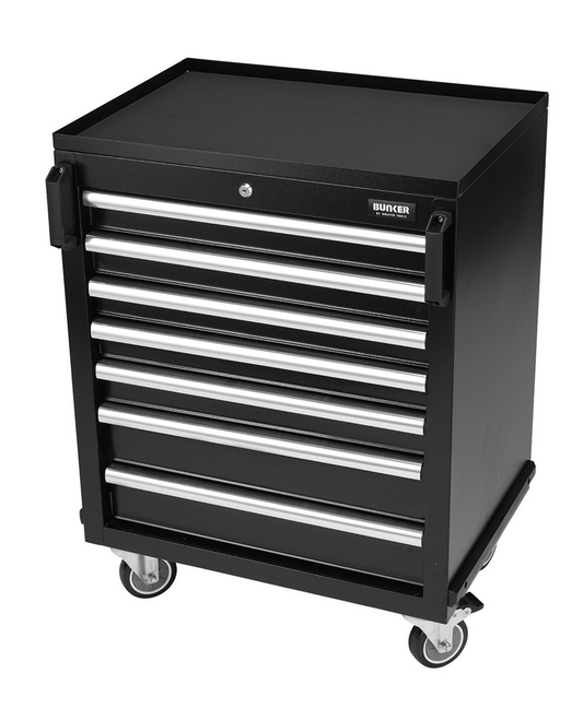 Draper 7 DRAWER TROLLEY Modular Mobile Cabinet, 7 Drawer, 646mm