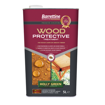Barrettine Wood Protective Treatment Shed Fence Timber Wood Stain All Colours