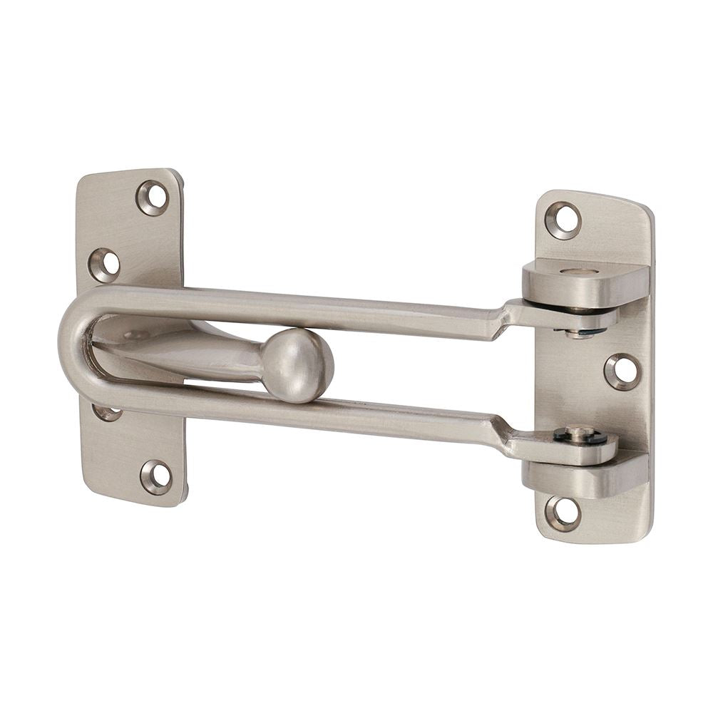 TIMCO Door Restrictor Sat Chrome 107mm Pack 1