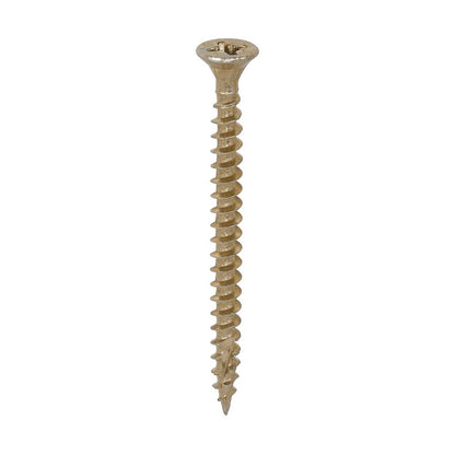 TIMCO C2 Strong-Fix PZ2 CSK ZYP 4.0 x 50 Gold Pack 800