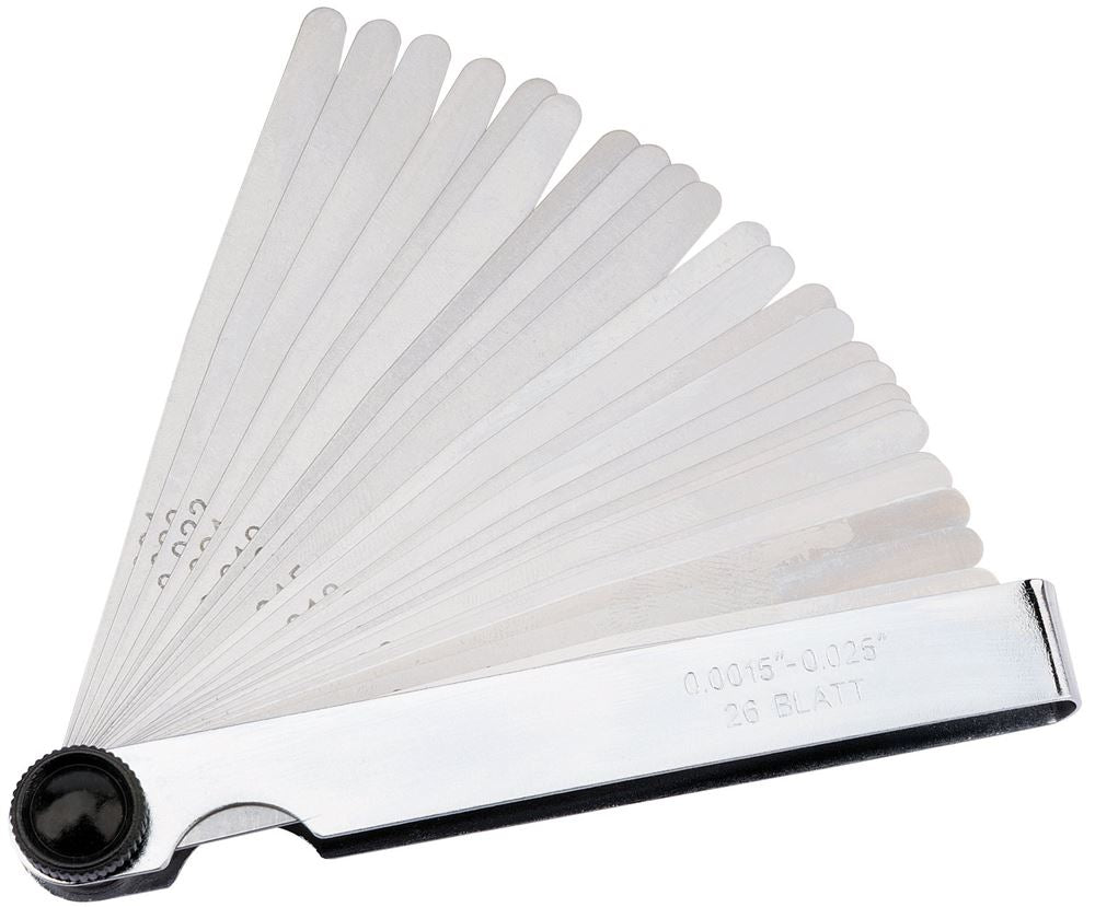 DRAPER 51713 - 26 Blade Imperial Feeler Gauge Set