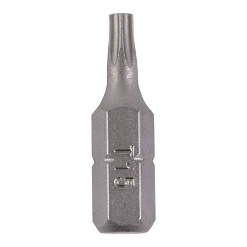 TIMCO TX Drive Driver Bit - S2 Grey TX15 x 25 Grey Pack 10