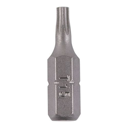 TIMCO TX Drive Driver Bit - S2 Grey TX15 x 25 Grey Pack 10