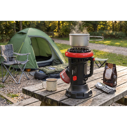 Sealey LP11 Space Warmer Portable Propane Heater and Stove 4,000Btu/hr | 4,000Btu/hr (1.2kW), Tip-Over Switch, Adjustable